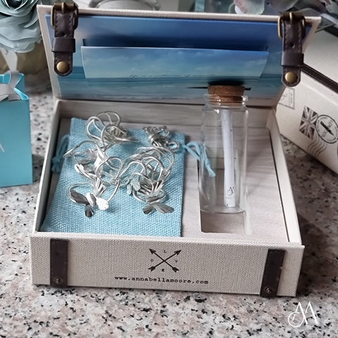 NSN10 : Pure Silver Butterfly Set
