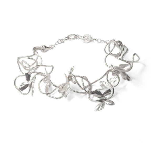 NSN10 : Pure Silver Butterfly Set